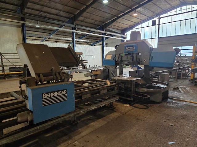 Behringer - 2002 - hbp 420/723g - cnc-bandzaagmachine - afbeelding 5 van  25