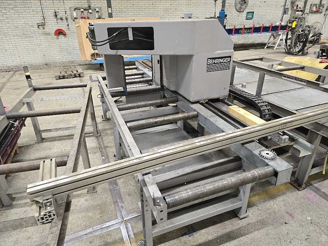 Behringer - 2006 - hbp 510 / 723 ga - cnc-bandzaagmachine - afbeelding 12 van  16