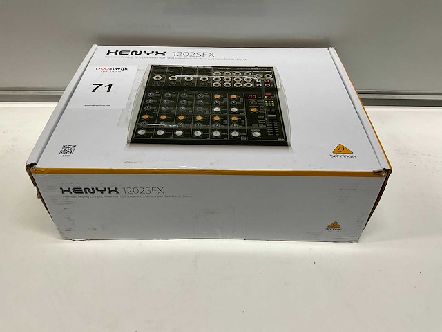 Behringer 1202sfx mixer - afbeelding 1 van  4