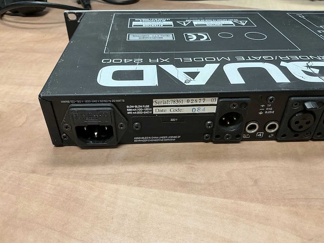 Behringer autoquad signaal processor - afbeelding 5 van  5