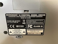 Behringer u-control umx49 keyboard - afbeelding 5 van  8