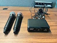 Behringer ultralink ulm302mic dubbel draadloos microfoonsysteem