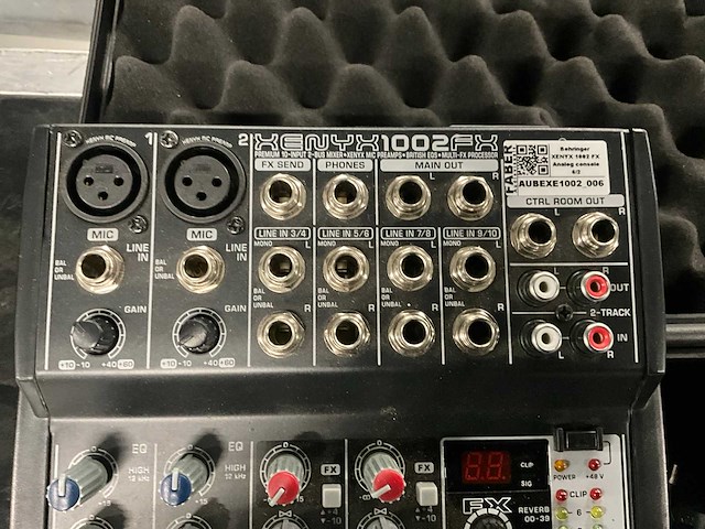 Behringer xenyx 1002 fx analoge mengtafel - afbeelding 4 van  7