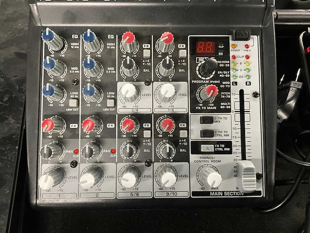 Behringer xenyx 1002 fx analoge mengtafel - afbeelding 3 van  7