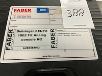 Behringer xenyx 1002 fx analoge mengtafel - afbeelding 7 van  7
