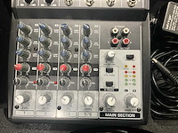 Behringer xenyx 802 analoge mixer (2x) - afbeelding 5 van  8