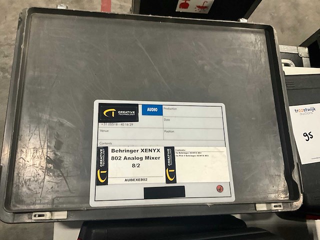 Behringer xenyx analoge mixer (2x) - afbeelding 5 van  8