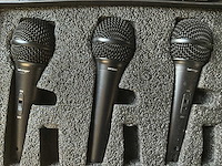 Behringer xm1800s microfoon (3x) - afbeelding 2 van  2