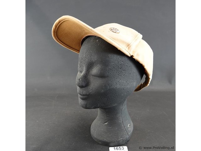 Beige prada baseballpet. gemerkt - afbeelding 1 van  5