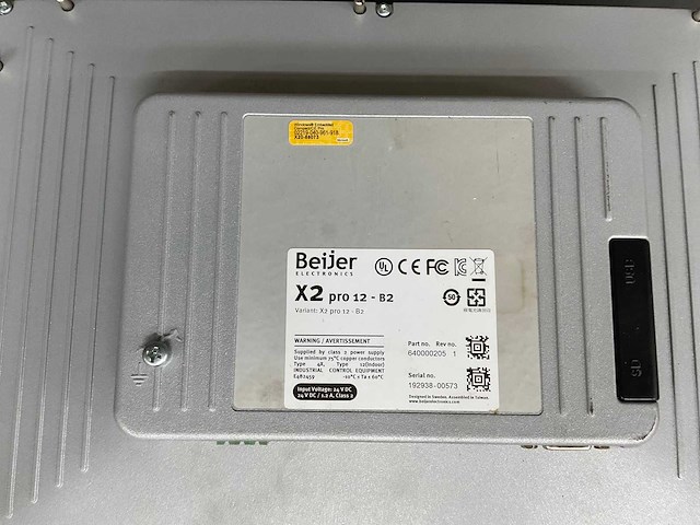 Beijer x2 pro industriële touchscreen - afbeelding 4 van  4