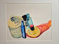 Beis - aquarel op papier - 55 x 75
