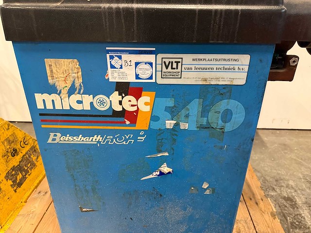 Beissbarth - microtec 540 - banden balanceerapparaat - afbeelding 2 van  5
