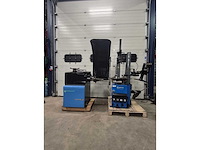 Beissbarth - servomat ms 63 + microtec 836a - banden de- en montageapparaat & balanceer - afbeelding 1 van  7