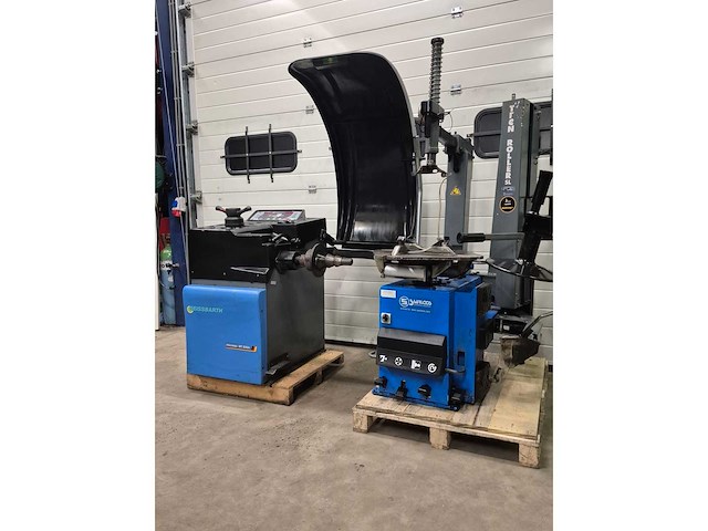 Beissbarth - servomat ms 63 + microtec 836a - banden de- en montageapparaat & balanceer - afbeelding 6 van  7
