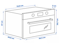 Bejublad inbouw magnetron - afbeelding 4 van  6