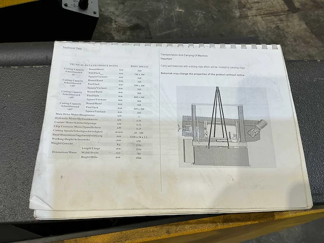 Beka-mak - 2016 - bmsy 700x360 cgh - lintzaagmachine - afbeelding 2 van  12