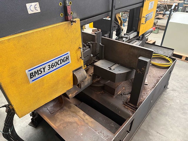 Bekamak - 2011 - bmsy 360 cdgh - metalen horizontale bandzaagmachine - afbeelding 6 van  10