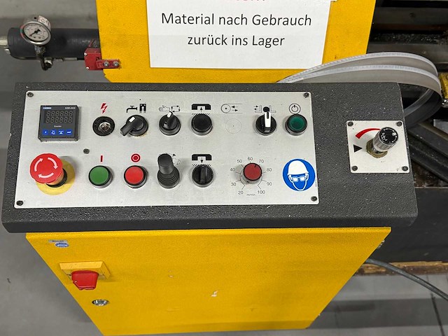 Bekamak - bmso 320 - metal vertical band sawing machine - 2011 - afbeelding 3 van  25