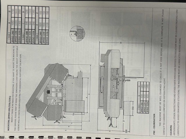 Bekamak - bmso 320 - metal vertical band sawing machine - 2011 - afbeelding 7 van  20
