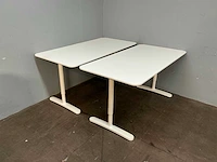 Bekant - bureautafel 160x80 cm (2x) - afbeelding 1 van  10