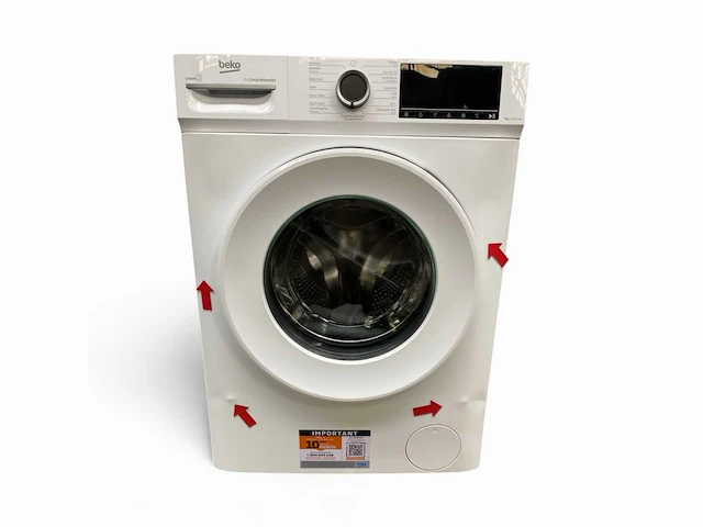 Beko b1w764w be steamcure wasmachine 7 kg 1400 rpm 76 db wasmachine (7 kg, 1400 rpm, a) - afbeelding 2 van  8