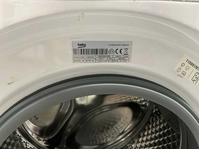 Beko b300 b3wt5842wb1 wasmachine - afbeelding 7 van  7