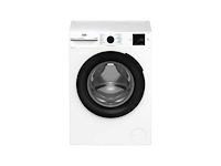 Beko b300 bm3wfu31041x wasmachine voorlader 10 kg 1351 rpm zwart, wit duits display - afbeelding 2 van  5