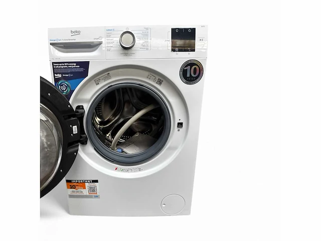 Beko b300 bm3wfu3741s wasmachine voorlader 7 kg 1400 rpm wit - afbeelding 2 van  5