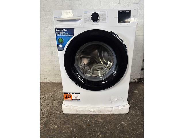 Beko b300 bm3wfu3741x wasmachine voorlader 7 kg 1400 rpm wit duits display - afbeelding 2 van  7