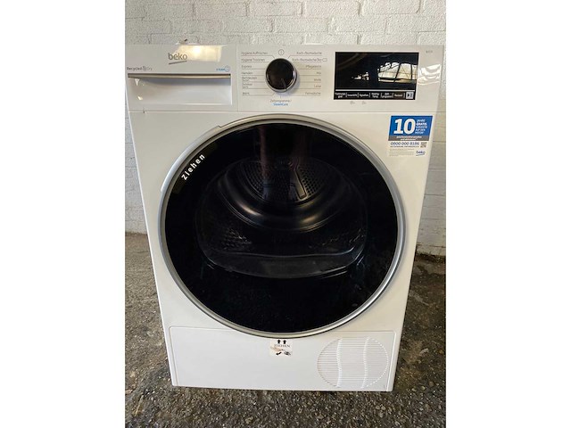 Beko b3t42249s, vrijstaand, voorlader, warmtepomp - afbeelding 1 van  6