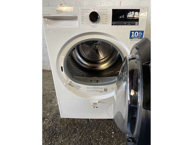 Beko b3t42249s, vrijstaand, voorlader, warmtepomp - afbeelding 4 van  6