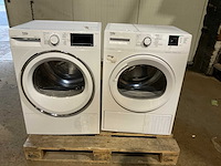 Beko b5t68243w2 & df8412tamm wasdroger (2x) - afbeelding 2 van  5