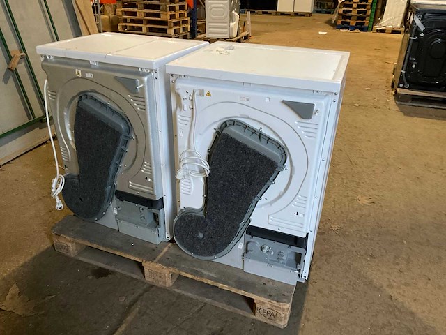 Beko b5t68243w2 & df8412tamm wasdroger (2x) - afbeelding 4 van  5