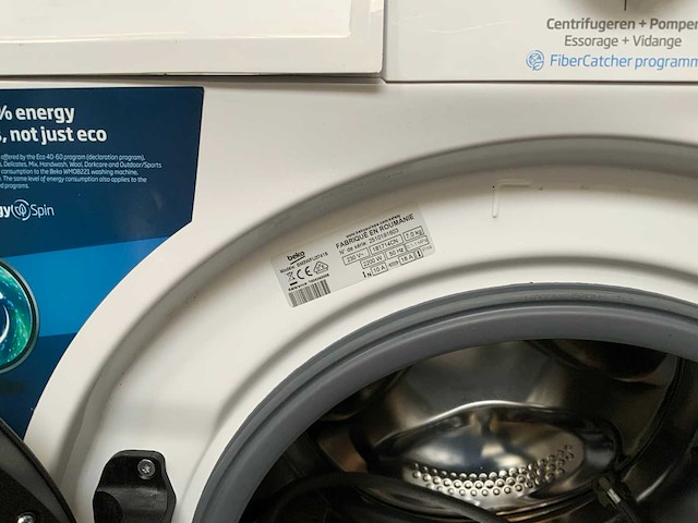 Beko bpro500 bm3wfu3741s wasmachine - afbeelding 9 van  10