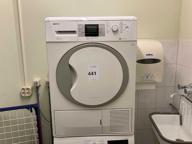 Beko dpu 8340 x wasdroger - afbeelding 1 van  4