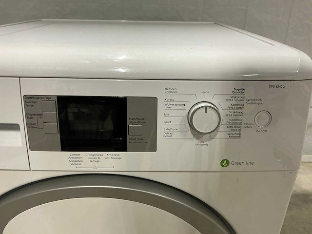 Beko dpu 8340 x wasdroger - afbeelding 4 van  8