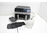 Beko frl6488 dubbel 9,5 l vrijstaand 2400 w heteluchtfriteuse zwart - afbeelding 5 van  6