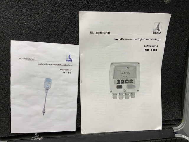 Beko fs109/dd109 flowsensor en uitleesunit - afbeelding 1 van  2