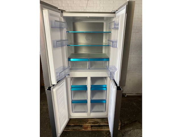 Beko gno46623mxpn amerikaanse koel-vriescombinatie | no frost | vrijstaand | 180 x 79 cm | rvs inox | 466 liter | label d - afbeelding 9 van  10