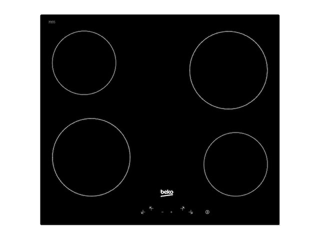 Beko hic 64400 e kookplaat ingebouwd 60 cm - afbeelding 1 van  3