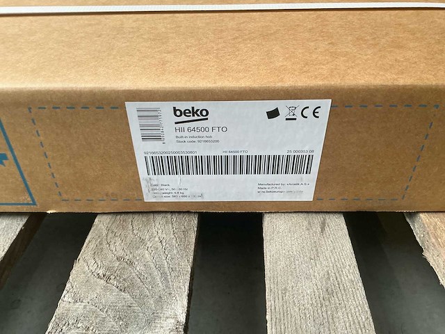 Beko hii 64500 fto kookplaat - afbeelding 2 van  3