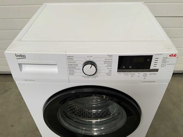 Beko prosmartinverter wtv8712bc1 wasmachine - afbeelding 7 van  10