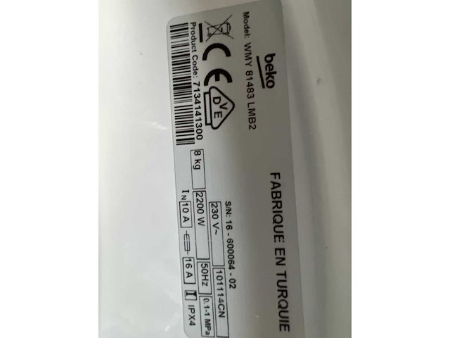 Beko wasmachine | beko oven - afbeelding 4 van  5
