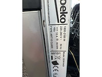Beko wdw85141steam1 wasdroogcombinatie 8/5 kg | beko - bdin16420 - inbouw vaatwasser | beko bbim12300x b300 inbouwoven - afbeelding 6 van  7