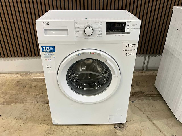 Beko wml61433nps1 6kg wasmachine - afbeelding 3 van  3