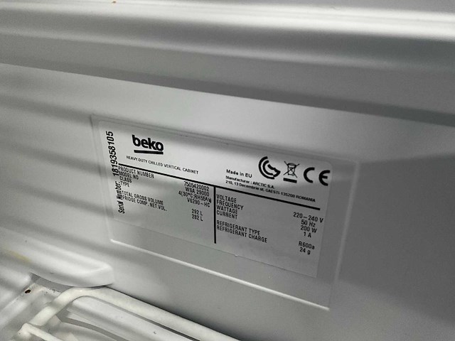 Beko wsa 90000 glasdeur koelkast - afbeelding 7 van  7