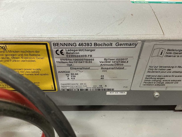 Belatron - 24v 40a - battery chargers - 2017 - afbeelding 2 van  2