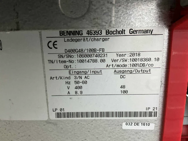 Belatron - 80v 100a - battery chargers - 2018 - afbeelding 2 van  3