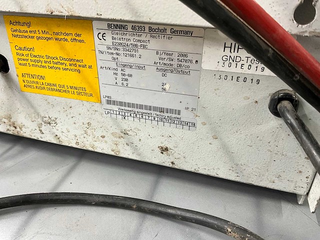 Belatron compact 24v-50a acculader - afbeelding 5 van  5