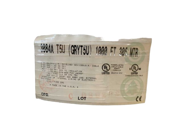 Belden 3084a marine t5u can bus cable 305m - durable, shielded & uv-resistant for reliable maritime network connections - afbeelding 1 van  5